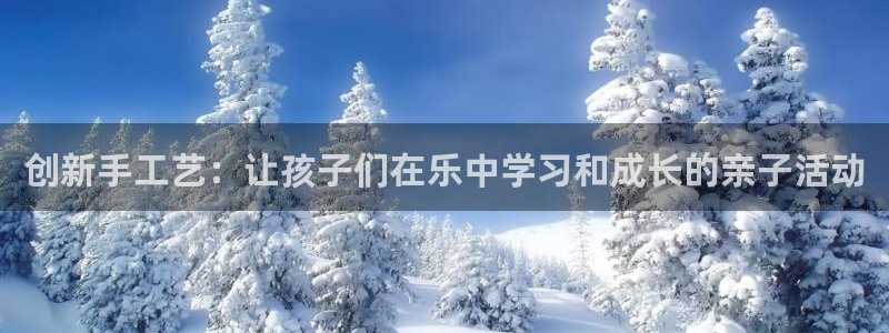 征途国际官网：创新手工艺：让孩子们在乐中学习和成长的亲子活动